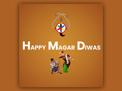 Happy Magar Diwas happy magar diwas magar diwas motion graphics