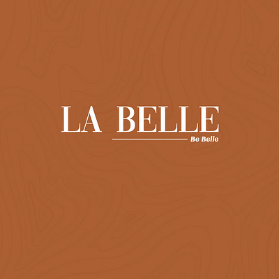 LA BELLE(Cosmetics Brand) 3d brand design brand identity branding cosmetics graphic design logo