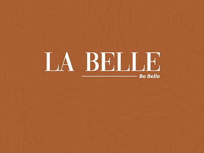 LA BELLE(Cosmetics Brand) 3d brand design brand identity branding cosmetics graphic design logo