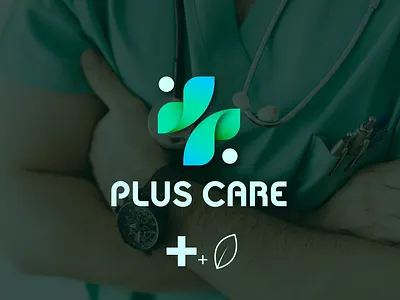 Plus Care (Health) branding graphic health icon ilustration logo