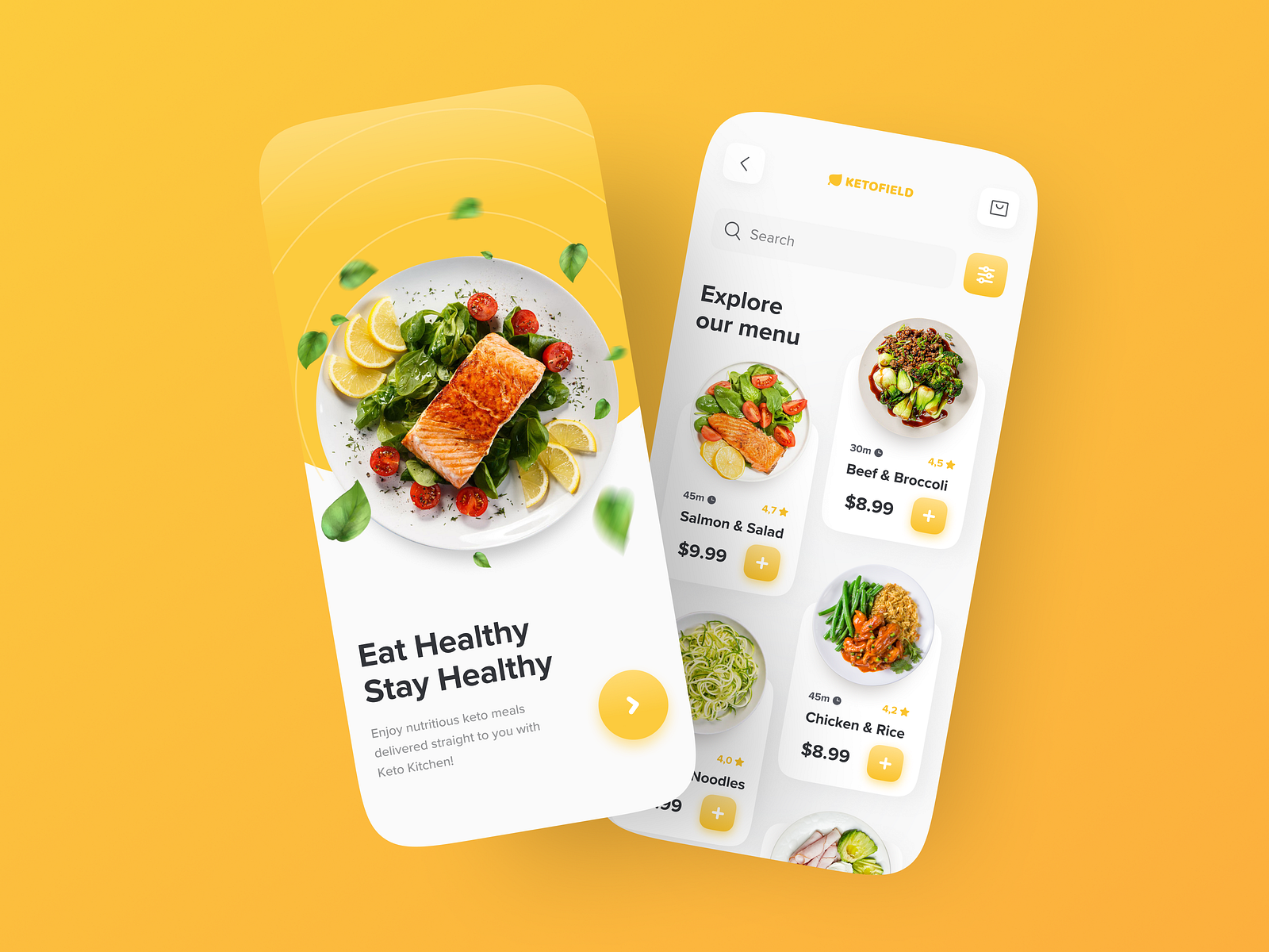 Food Delivery App Ui Design By Gean Ribeiro On Dribbble