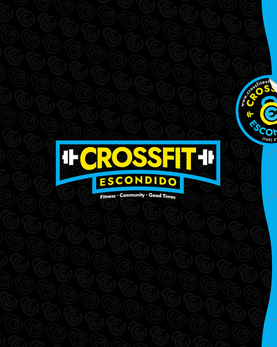 CROSSFIT ESCONDIDO | BRANDING badge branding design icon identity illustration lettering logo type