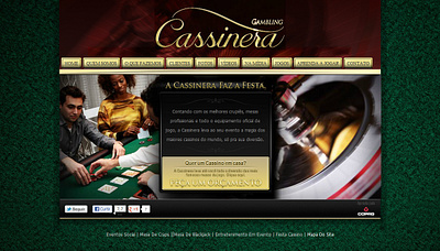 Cassinera Website design graphic design web desing