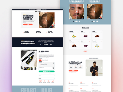 Mr.Alpha figma landing page shopify web design webflow