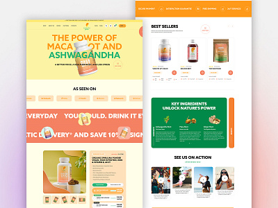 Everybodys Juice figma landing page shopify web development webflow