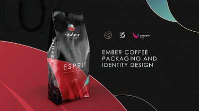 Ember coffee packaging and identity design branding coffee branding coffee packaging design graphic design illustration logo typography vector