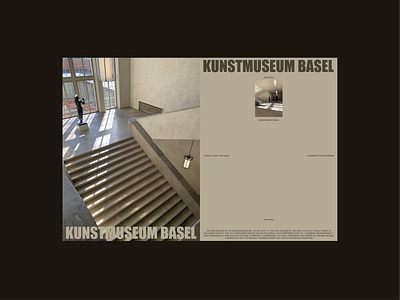 Kunstmusem Basel graphic design typography visual art