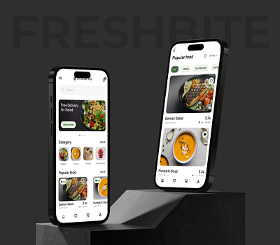 Food Delivery App app design mobile ui ux