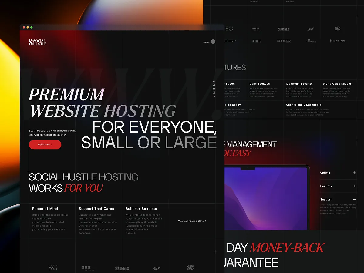 Browse thousands of Services Webpage images for design inspiration