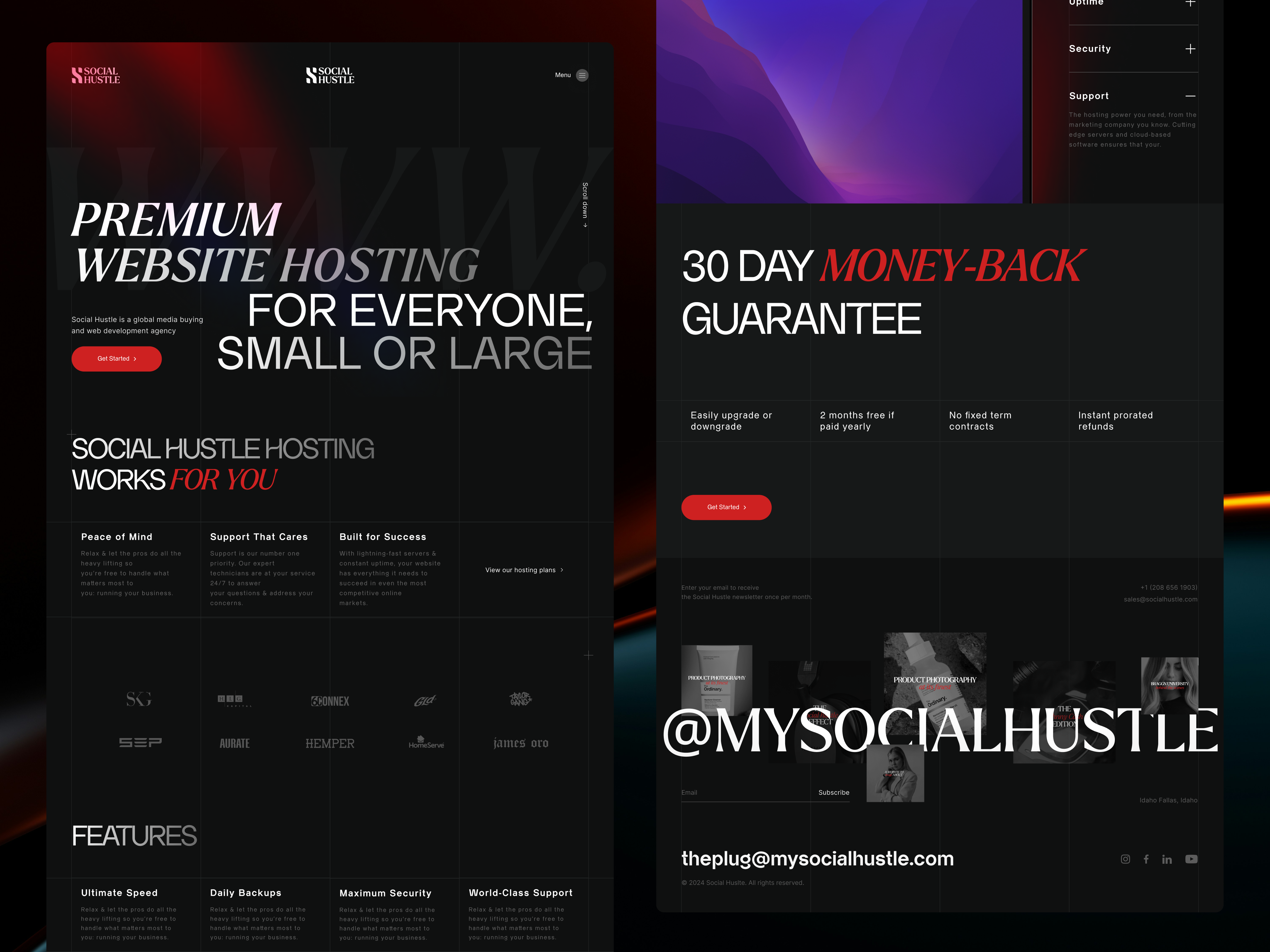 Example of Mid Complexity Website Design