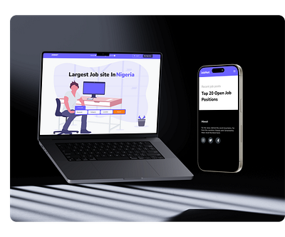 Jobnet is an amazing job listing app. app design designer figma heroscreen illustration illustrationdesign ios landingpage mobileapp ui uiux ux webapp