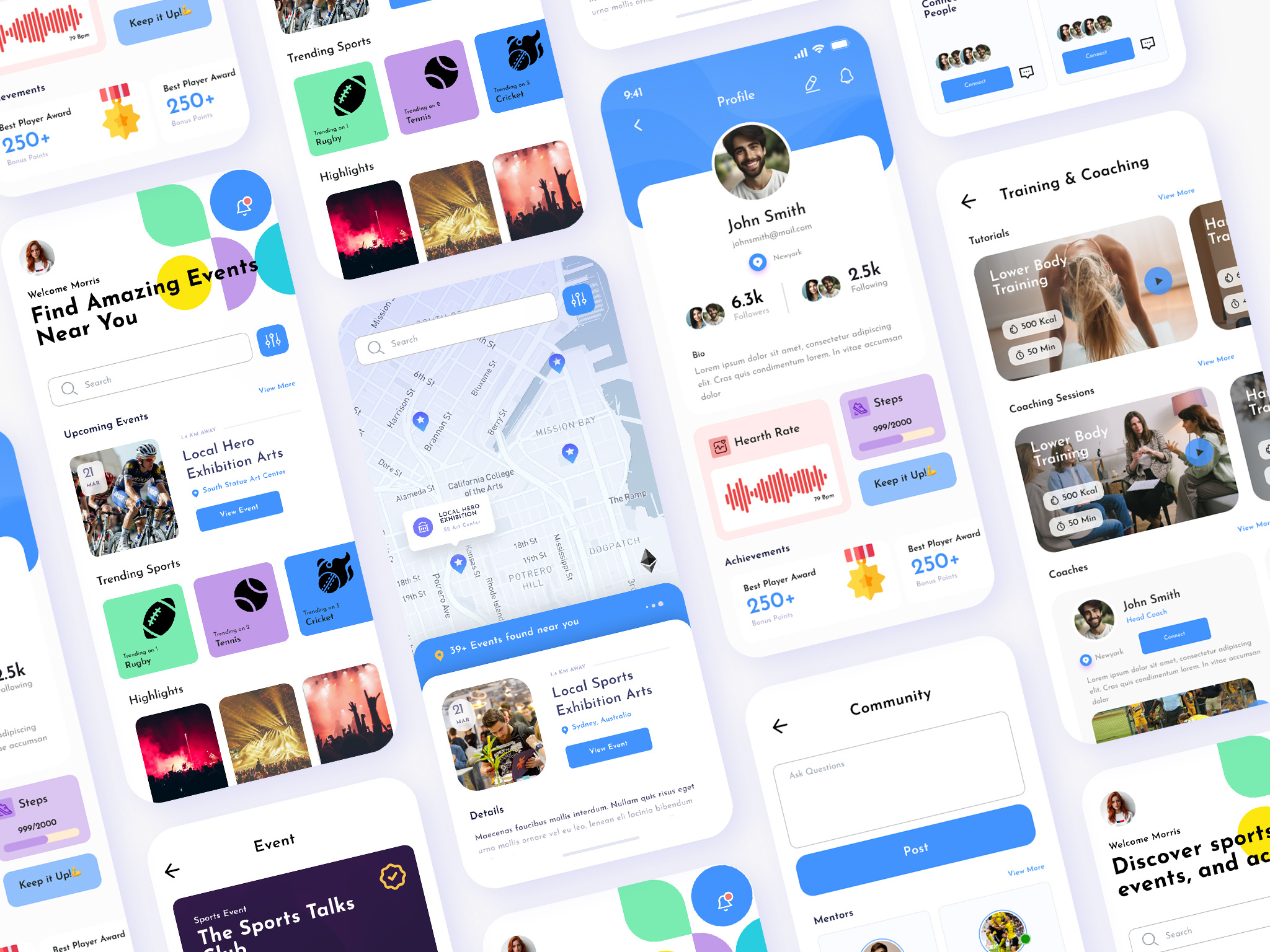 Example of UI UX Design And App Prototypes In Figma