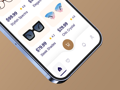 Eyewear E-commerce Mobile App Design ecommerce ecommerce app eyewear eyewear ecommerce glasses graphic design lenses mobile app sunglasses ui uiux ux design visual design