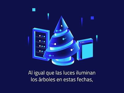 Technology Christmas Animation adobe after effects adobe illustrator christmas colores vibrantes design future futuro illustration inovación internet motion graphics navidad technology tecnología vector