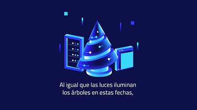 Technology Christmas Animation adobe after effects adobe illustrator christmas colores vibrantes design future futuro illustration inovación internet motion graphics navidad technology tecnología vector