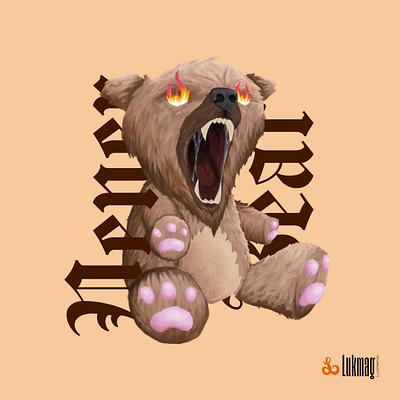 LITTLE BEAR digital art graphic design illustration