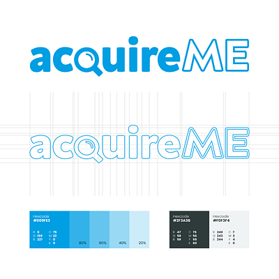 Acquireme Branding branding graphic design logo webdevelopment