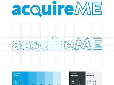 Acquireme Branding branding graphic design logo webdevelopment