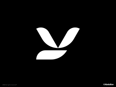 monogram letter Y logo exploration .009 brand branding design digital geometric graphic design icon letter y logo marks minimal modern logo monochrome monogram negative space