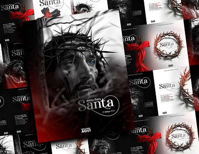 Holy week | Sexta-feira Santa | Social Media graphic design instagram post social media