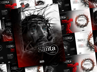 Holy week | Sexta-feira Santa | Social Media graphic design instagram post social media