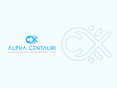 Alpha Centauri Capital LLC brand logo capital firm logo capital investment logo company logo creative logo fund rising logo investment logo logo design professional logo