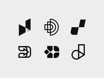 Logos with D brand branding d design elegant graphic design illustration letter logo logo design logo designer logotype mark minimalism minimalistic modern sign