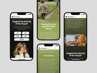 BMI - Ministries - Orphan Adoption app children community give giving graphic graphic design green green color help kiddo kids mobile nonprofit organization orphan support web website