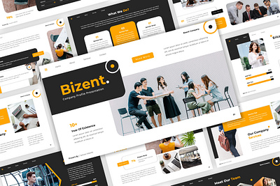 Bizent - Company Profile PowerPoint Template organization