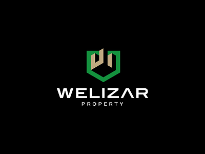 Welizar Property branding building design graphic design icon illustration logo logodesign luxury negativesapce property symbol vector w wlogo