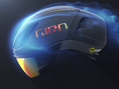 Helmet Wind Tunnel 3d animation arnold athleat gear bike helmet c4d c4dtoa cinema 4d gear goggles helmet particles plasma smoke wind tunnel