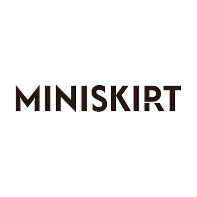Miniskirt logo branding design graphic design identity illustration logo miniskirt signature symbol typography