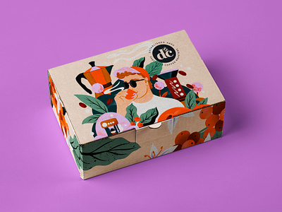 DC Coffee Variety Box coffee coffee beans coffee cup coffee packaging dc coffee drinking coffee espresso melbourne melbourne coffee packaging design packaging illustration