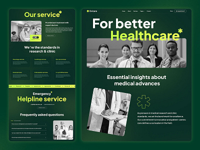 Ovicare - Medical Services Website Template blog templates business clinical theme design ecommerce design healthcare webflow template logo media lightbox responsive design webfonts woocommerce