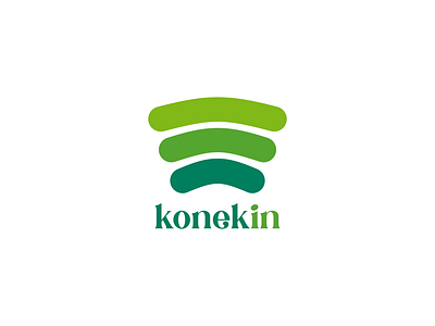 Konekin Logo brand branding design grapharea graphic design id illustration indonesia konekin konekin logo logo logo konekin logo wifi logogram logos umkm vector wifi