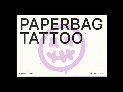 Paperbag Tattoo Branding badge bomb paint branding brands design graffiti graphic design identity illustration logo street art tattoo branding tattoo identity tattoo studio typography ux vector