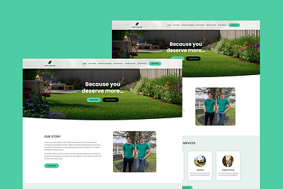 Cleaning Services website design