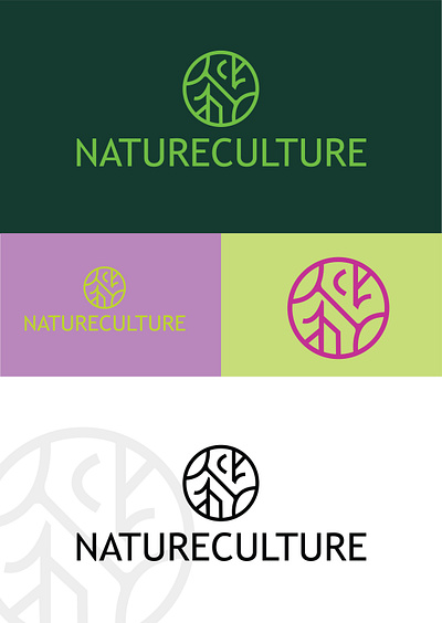 Nature Culture Logo Design 2023 2024 banner brand branding design graphic design idea illustration logo new vector