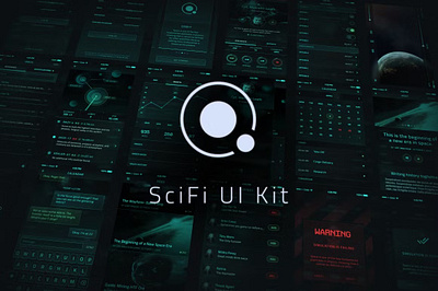 Orbit Sci Fi UI Kit app assets futuristic game i phone 6 interface ios iphone kit mobile orbit sci fi ui kit science fiction scifi space template transparent ui ui kit uikit