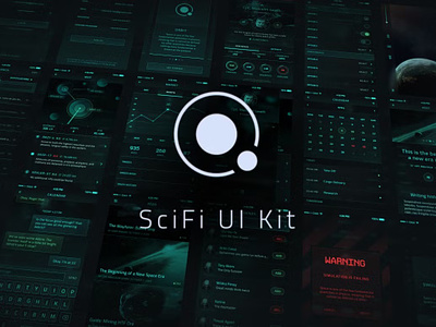 Orbit Sci Fi UI Kit app assets futuristic game i phone 6 interface ios iphone kit mobile orbit sci fi ui kit science fiction scifi space template transparent ui ui kit uikit