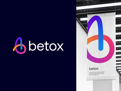 betox logo, Software logo ai logo brand identity brand logo letter logo logo design logo identity modern logo siftware logo visual identity