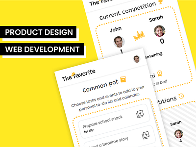 👑 The Favorite - Web app design + dev app development ui ux
