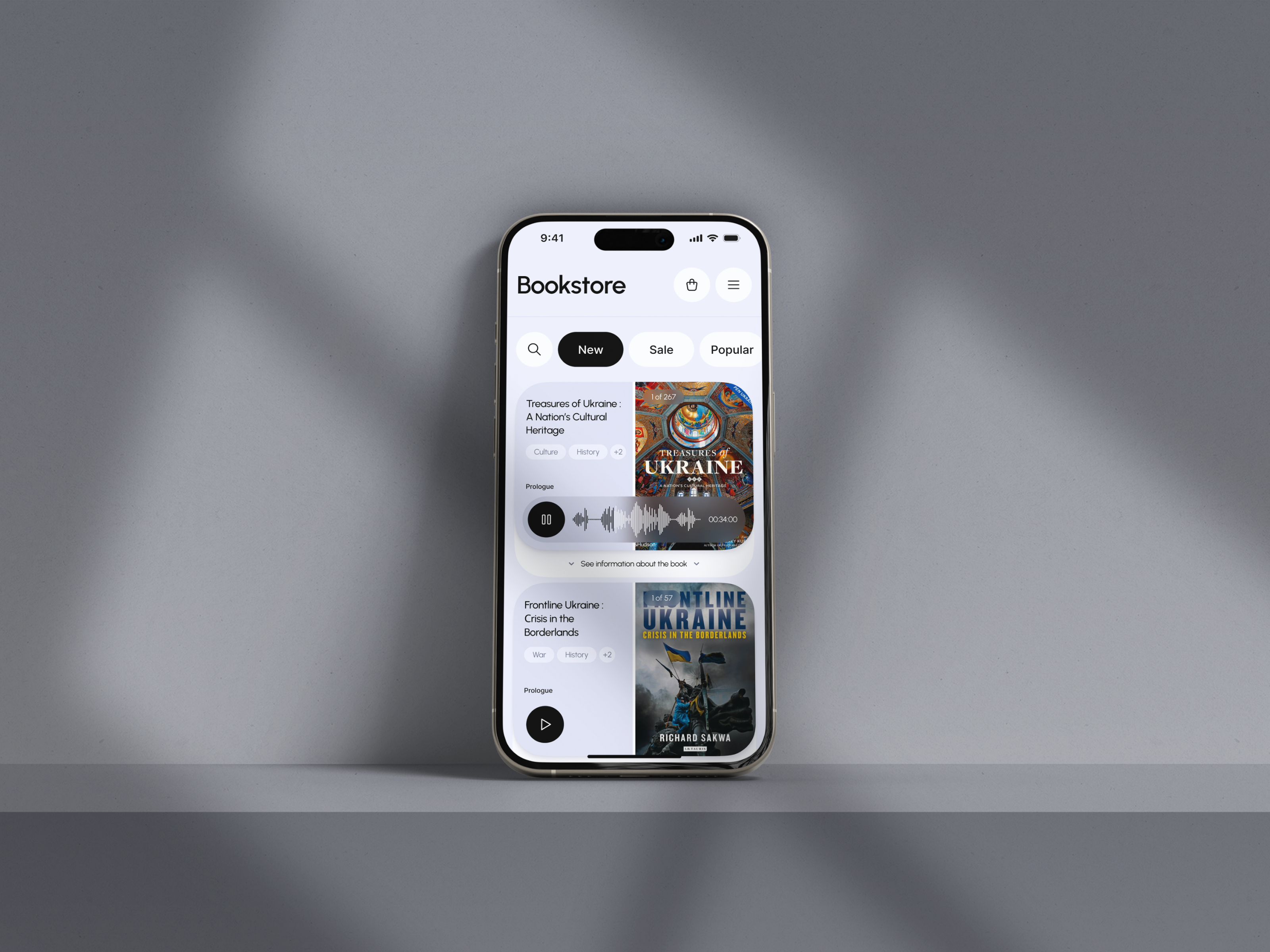 Design of an app for listening to audiobooks air application appstore book branding costumer design digital dribble figma graphic design market playmarket shop ui ux visual