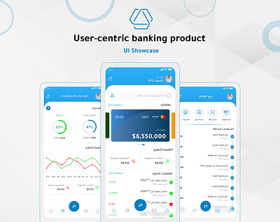 User Centric Banking Product app branding design ui ux