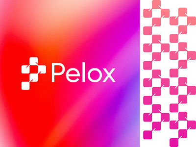 Tech logo for Pelox logo logos tech tech logo technology technology logo