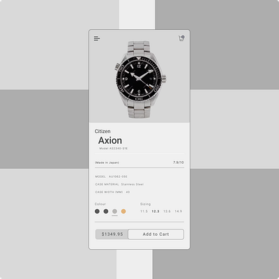 Daily UI #033 app design daily ui daily ui 033 figma ui uiux web design