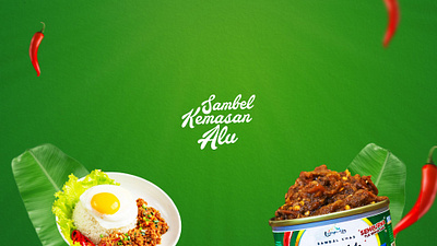 Sambel Alu Kemasan Design ads branding graphic design social media social media design
