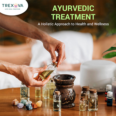 Ayurvedic Treatment: A Holistic Approach to Health and Wellness branding graphic design