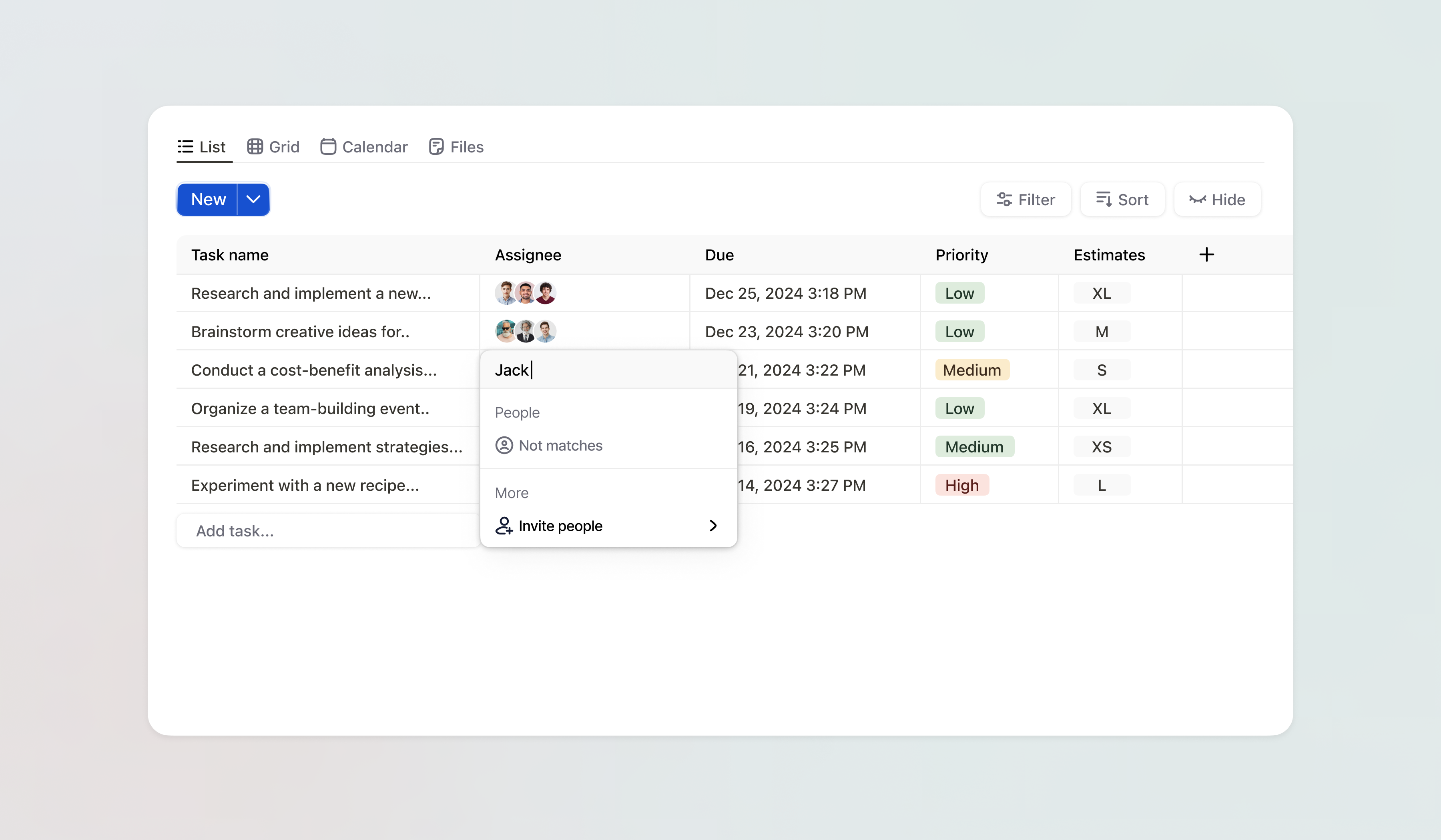 Tasks management asana dashboard enterprise app issue tracker jira integration minimal notion productivity web app project maagement project tasks saas saas tool semiflat task app task management task saas task web app ui ux webapp