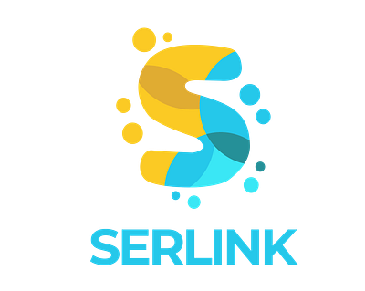 Serlink Logo Design graphic design logo ui